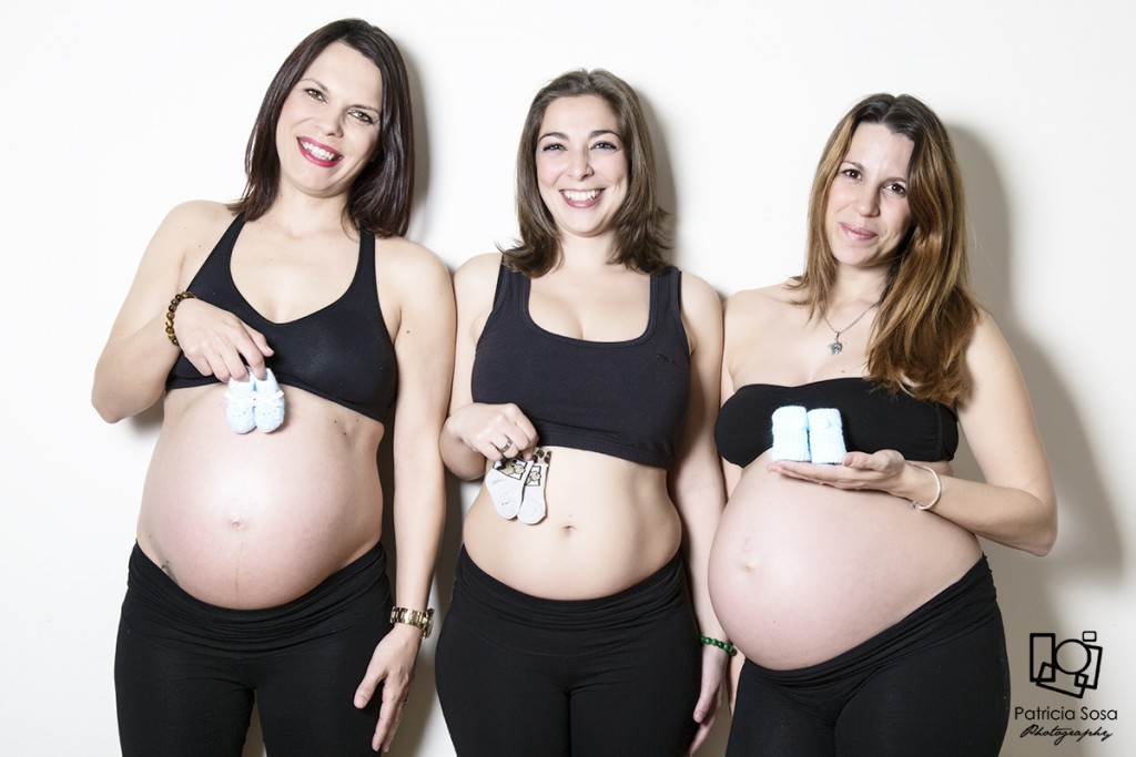 tres embarazadas